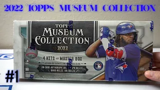 2022 Topps Museum Collection Box Break #1! Not a bad box!