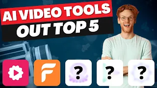 Top 5 FREE AI Video Generator Tools 2024 - NEW AI Video Editor Software