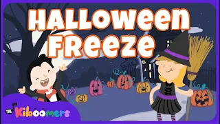 Halloween Freeze Dance - The Kiboomers Halloween Song - Circle Time Game