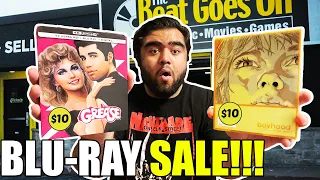 BLU-RAY SALE HUNT | CRAZY DEALS | CHEAP STEELBOOKS & 4K'S