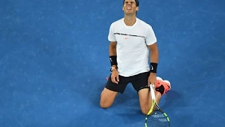 Rafael Nadal vs Grigor Dimitrov - Australian Open 2017 SF (highlights HD)