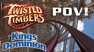 Twisted Timbers - Kings Dominion Official POV Animation