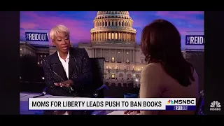 Mom’s for Liberty co-founder defends de facto book bans with ‘graphic’ examples from MSNBC