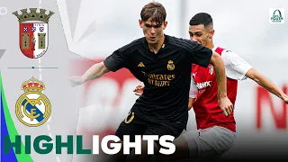 Real Madrid vs SC Braga | Highlights | UEFA Youth League 24-10-2023