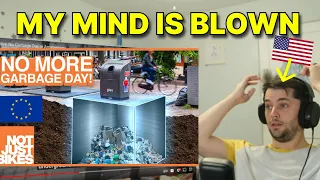American reacts to 'We Have No Garbage Day in Amsterdam!'