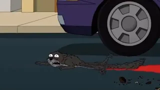 Family Guy Deleted Scene - Joe Runs Over a Squirrel