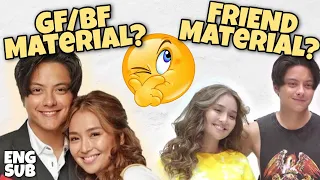 [Eng Sub Kathniel] GF/BF material or Just Friend material? || Watch with Me!