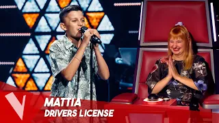 Olivia Rodrigo – 'Drivers License' ● Mattia | Blinds | The Voice Kids Saison 2