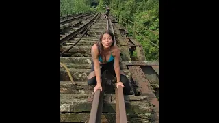 Funicular -paranapiacaba, são Paulo. é uma trilha super perigosa, caso decida ir assuma os riscos