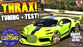 🤑🛠Der Neue Race Bugatti! THRAX Komplettes Tuning + Test!🤑🛠 [GTA 5 Online Diamond Casino Update]