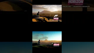 FORZA HORIZON 5 HOME MENU FORZA HORIZON 1 COMPARISON