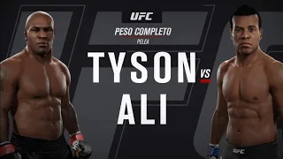 Mike Tyson 🇺🇲 VS Muhammad Ali 🇺🇲 - UFC 2 Gameplay - FULL FIGHT