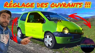 Comment régler les ouvrants de sa voiture, de sa Twingo ?