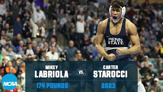 Carter Starocci vs. Mikey Labriola - 2023 NCAA Wrestling Championships (174 lbs.)