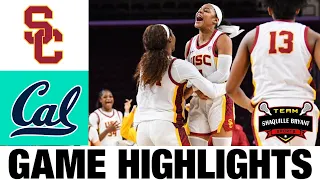 #15 USC vs California Highlights | NCAA Women's Basketball | 2024 College Basketball