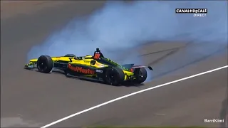 Indianapolis 500 2018 Crashes Highlights French Commentary