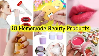 10 makeup products making at home | homemade makeup | diy makeup | how to make makeup | Sajal Malik