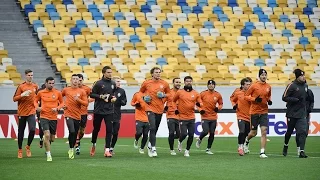 Shakhtar's open training session before the game vs Gent