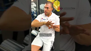 Melhor divisão de treinamento para hipertrofia #shorts