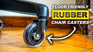 Review after Two Months: Rubber Rollerblade Wheels for Office Chair ?