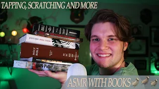 ASMR with Books - (Tapping, Spine Scratching and More)