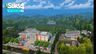 AUDITORIUM | The Sims 4 High School Years | No CC | Stop Motion Build