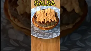 Salsa para hamburguesa 😋#shorts #salsa
