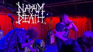Napalm Death - Scum live in Cleveland OH at Grog Shop