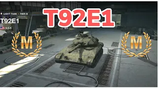 T92E1 Mastery Replay, WoT Blitz