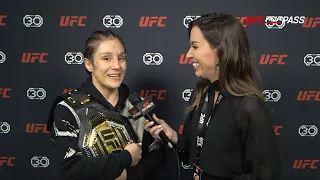 Alexa Grasso: "Estou muito feliz e muito orgulhosa. Treinei muito para isso" | UFC 285