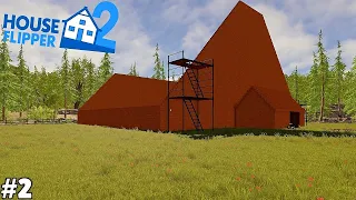 House Flipper 2 Gameplay (PS5) Part 2 - The Behemoth Rooftop