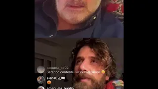 TOMMASO PARADISO canta “I NOSTRI ANNI” nella diretta instagram di PIERLUIGI PARDO