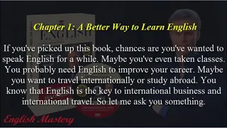 Chapter 1: A Better Way To Learn English