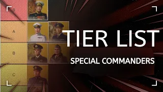 Special Commanders - Tier List