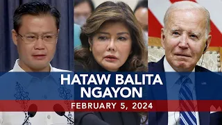 UNTV: HATAW BALITA  |   February 5, 2024