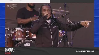 Nigerian Singer Burna Boy Performs “Anybody” on Stage at Central Park | Global Citizen Live