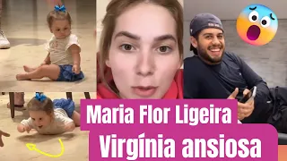 Maria Flor tá Ligeira 😍👏 Virgínia Fonseca ansiosa pela viagem 😱 Zé Felipe reage 🤣👏 Poliana Rocha