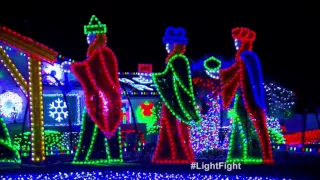 Preston Family Light Show – The Great Christmas Light Fight