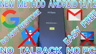 New Method Without PC Android 13 😱 Motorola Moto E13 Frp Bypass Account Google Without pc