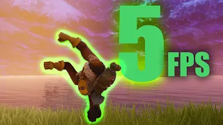 Can you win with 5FPS on FORTNITE?