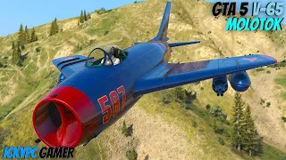 GTA 5 Online : V-65 Molotok Customization & Review | Mikoyan-Gurevich MiG-15