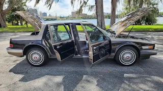 SOLD 1986 Cadillac Seville Elegante with 47,000 original miles gorgeous
