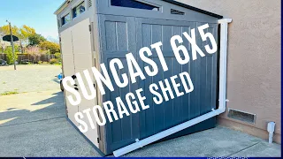 Costco 6X5 Suncast Shed helpful tips | How to DIY Costco Storage Shed