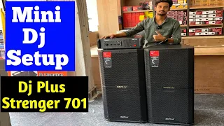 Mini Dj Setup For Home Party | Dj Plus, Amplifier Strenger PBT 701|Dj Setup Disco, Club, Gym, School