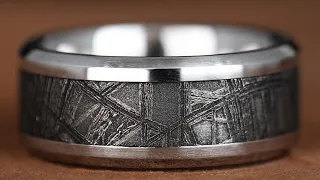 Making My Friend a Meteorite and Platinum Wedding Ring