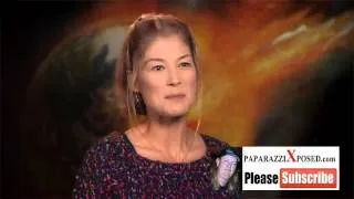 Rosamund Pike star of The World's End interview with PaparazziXposed com