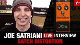 Joe Satriani chose the best of 25 (!) vintage DS-1 to model - Satch LIVE on AmpliTube Joe Satriani