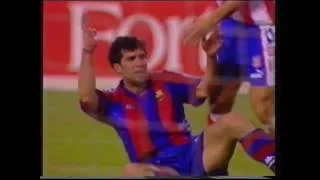 Atletico Mardrid V Barca (1996/97) Match Highlights