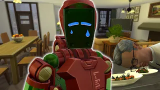 Helping a lonely robot find love! // Sims 4 servo playthrough