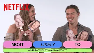 Most Likely To with Frida Gustavsson and Sam Corlett | Vikings: Valhalla | Netflix